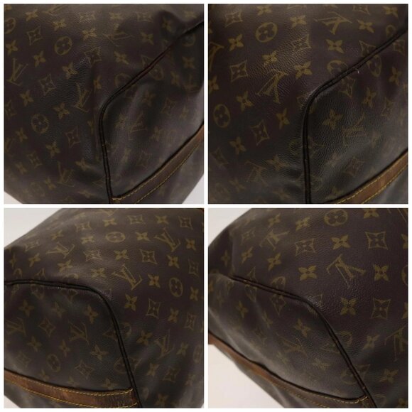 LOUIS VUITTON Monogram Keepall Bandouliere 55 Boston Bag M41414 LV Auth bs24587 - Picture 14 of 16